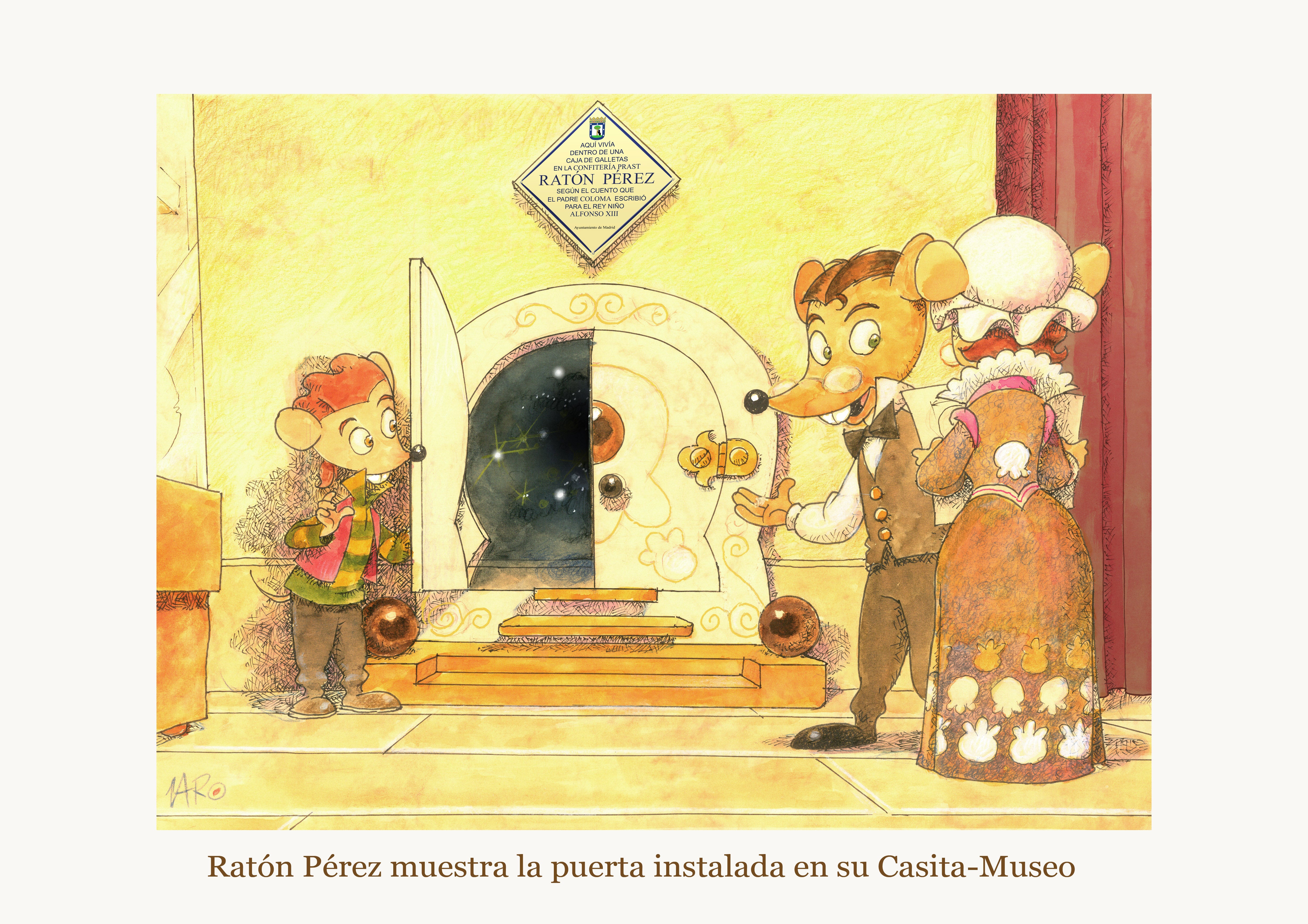 PUERTA RATÓN PÉREZ – Tienda Online Casita-Museo de Ratón Pérez